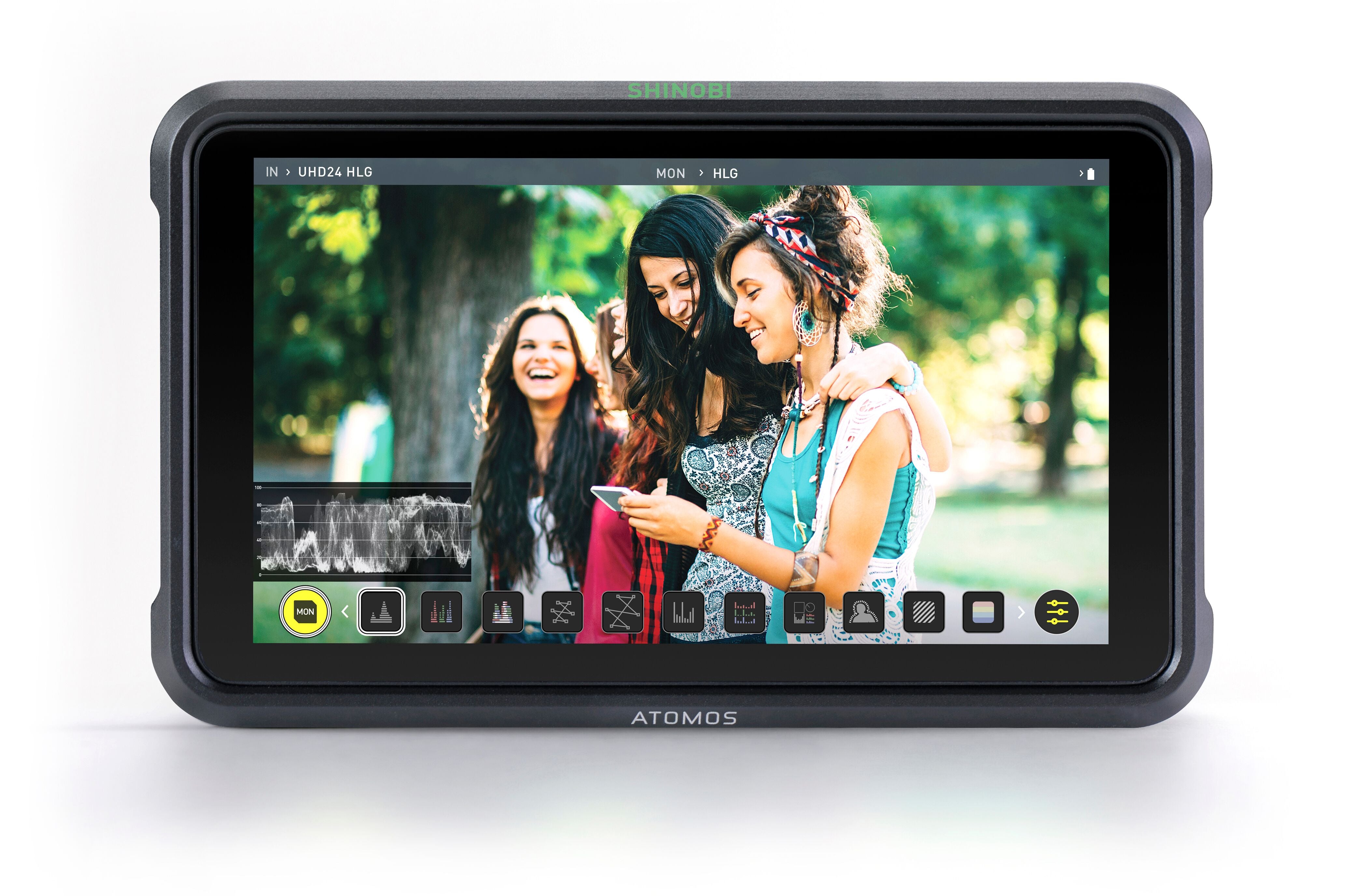 Atomos Shinobi 5.2 Inch 4K HDMI On-Camera Field Monitor - Perfect for Filmmaking, Vlogging & Live Streaming