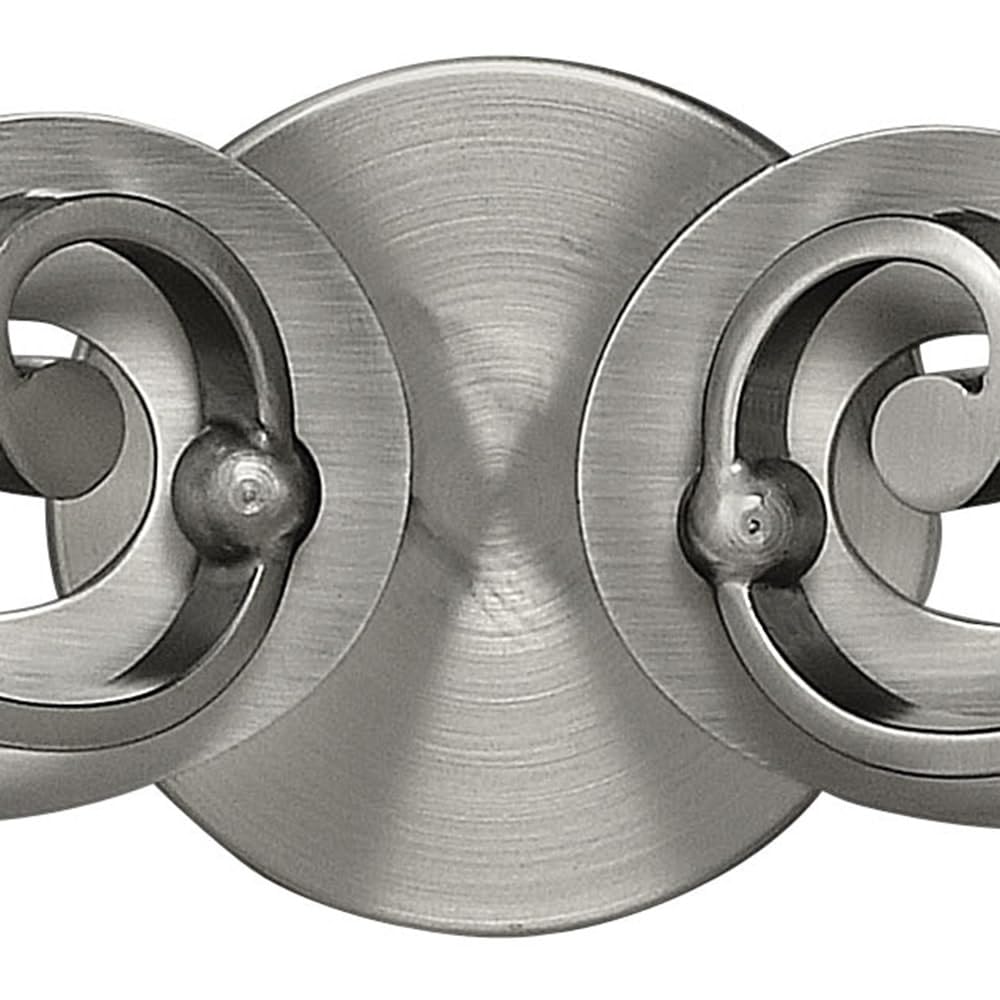 Stylish Hinkley Reese Collection Transitional Two-Light Bathroom Vanity Fixture in Antique Nickel - Perfect for Modern and Classic Bathroom Decor