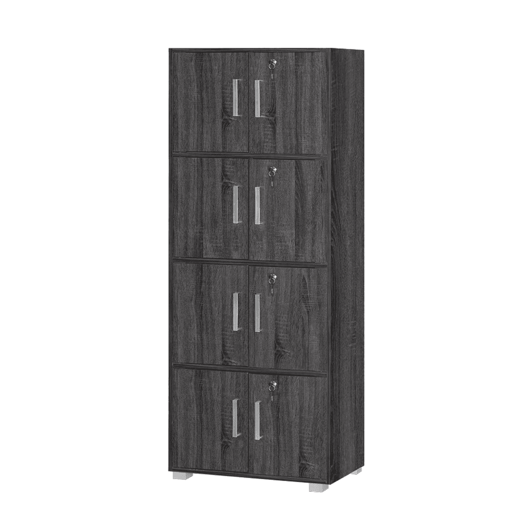 Koen II 4-Tier Storage Cabinet - Organize Home, Office, or Garage - Durable Shelving Unit for Closet, Pantry & Utility Room Storage