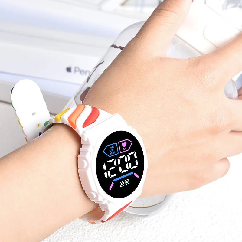 Digital Wristwatch for Men & Women - Waterproof Smart Watch with Fitness Tracker, Heart Rate Monitor & Sleep Tracking - Perfect for Running, Swimming & Everyday Use