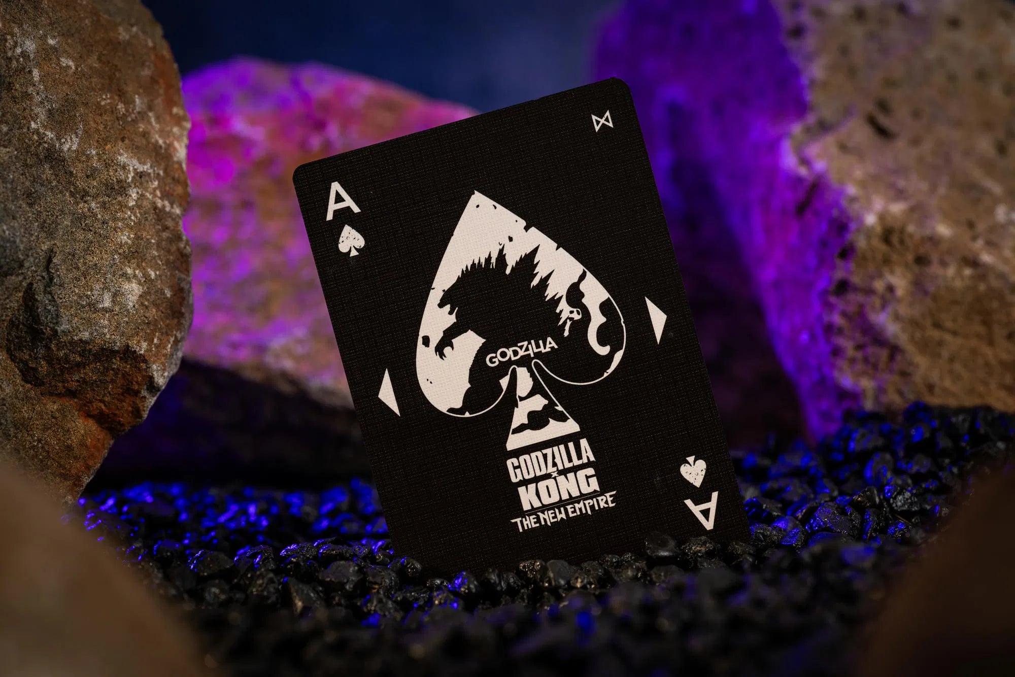 Premium Godzilla Playing Cards - Gold Gilded Deck for Collectors, Poker, Magic Tricks & Game Nights