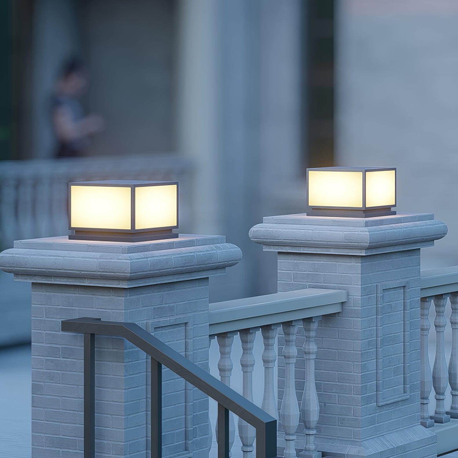 Anvia Outdoor Post Light - Durable Waterproof LED Exterior Light for Patio, Garden, Pathway - Perfect for Home, Yard & Landscape Lighting