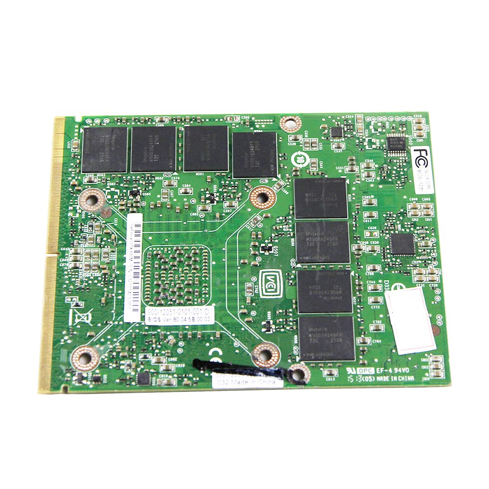 Sunvalley NVIDIA GeForce GTX 680M 4GB MXM VGA Video Card - Replacement GPU for Alienware M17X R4/R5, M18X R1/R2, M15X Laptops - High Performance Gaming Graphics Board Upgrade - Perfect for PC Gaming, Video Editing & 3D Rendering