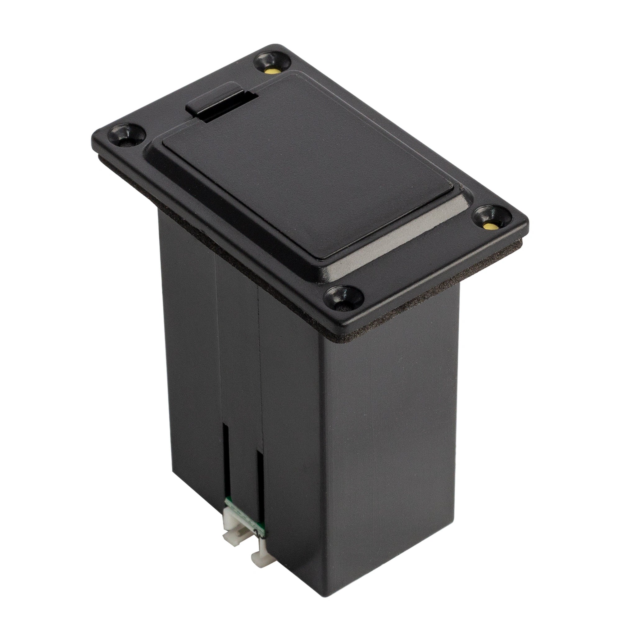 B3850 Replacement 9V Battery Compartment for Electric Guitar - Durable Battery Holder for Guitar Pedals & Effects (Stage Performance & Home Practice Use)