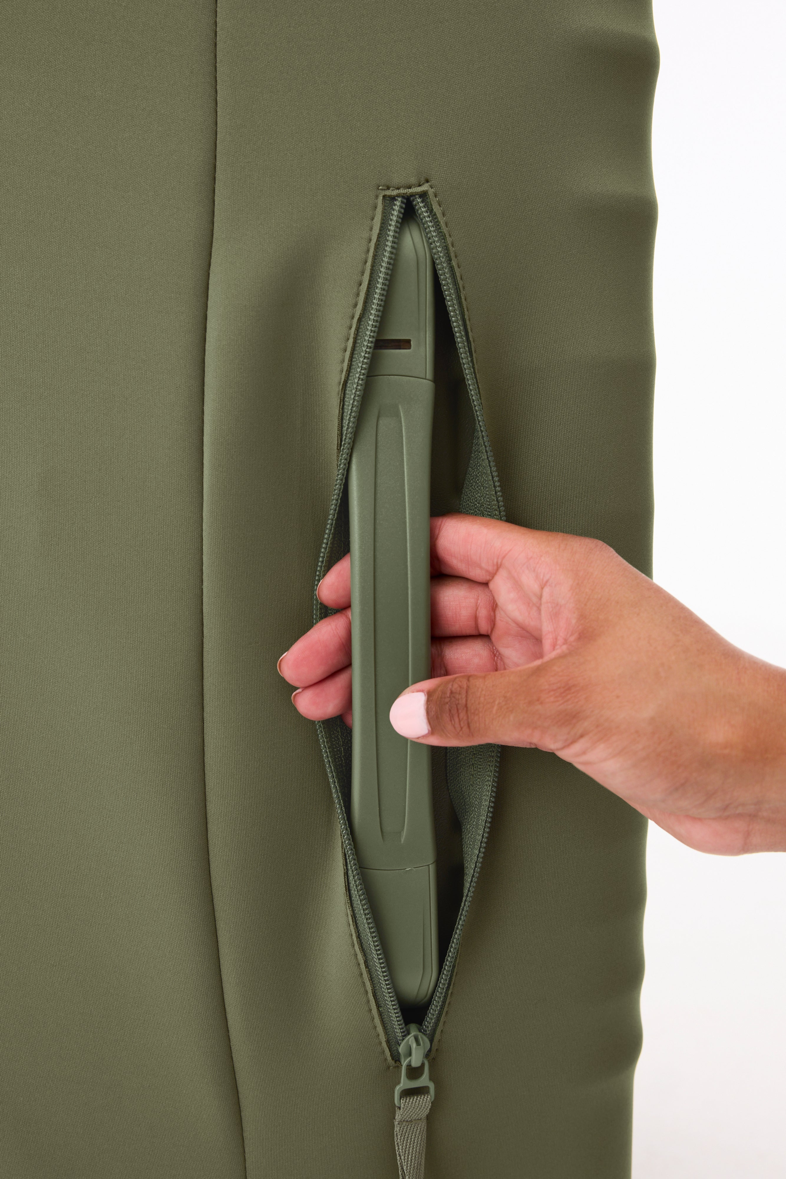 Durable Olive Carry On Luggage Cover - Waterproof & Scratch-Resistant Travel Suitcase Protector for Airplane, Train & Business Trips