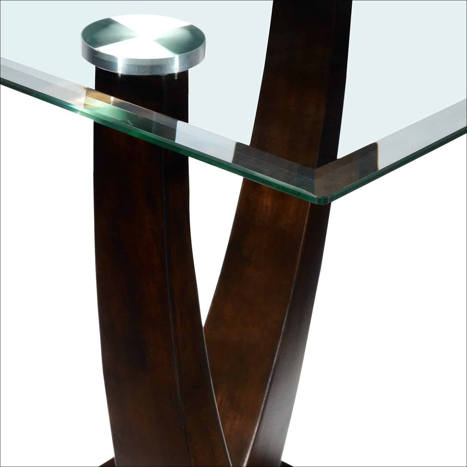 Caprice Coffee Table in Espresso Finish - Modern Living Room Furniture for Home & Office Decor