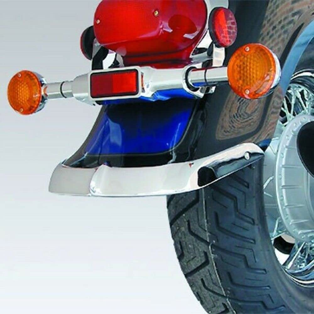 National Cycle N7008 Rear Fender Tips for Suzuki Motorcycles | Durable Chrome Accessory for Bike Protection & Style | Perfect for Cruisers, Touring & Custom Bikes