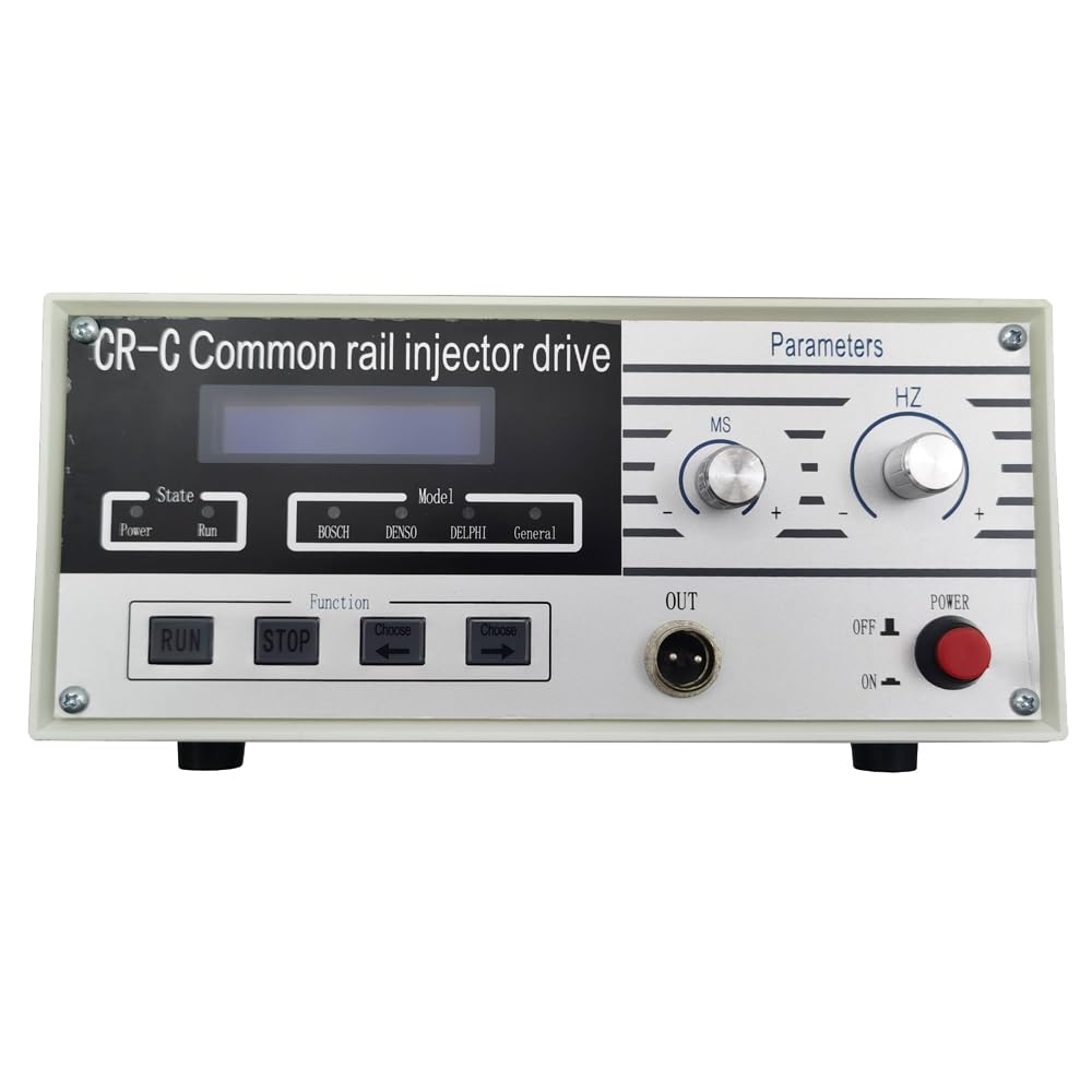 Professional Diesel Common Rail Injector Detector CR-C - Fuel Injector Service Tool & Tester for Diesel Engines | Diagnose & Repair Injectors for Trucks, Cars & Heavy Equipment