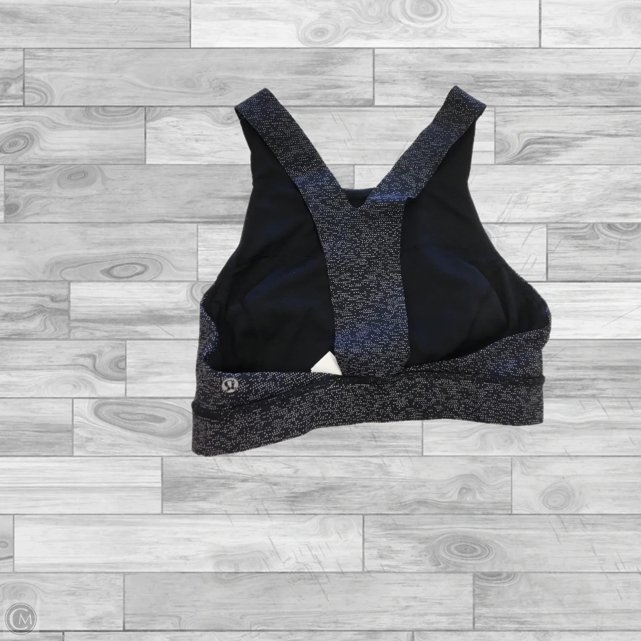 Lululemon Athletic Sports Bra for Women - High Support, Breathable & Comfortable - Black & White - Size 8 - Perfect for Yoga, Running & Gym Workouts