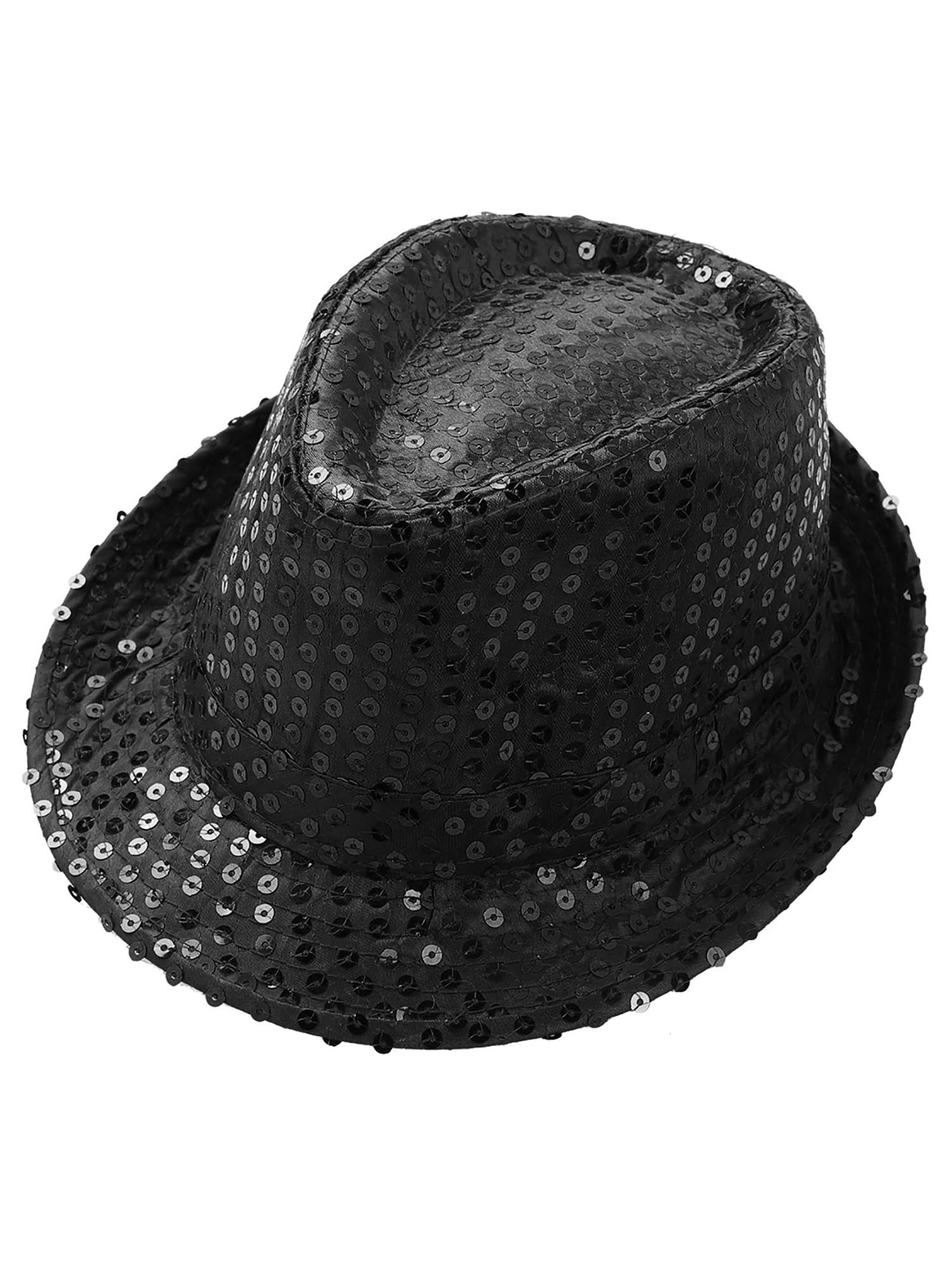 Sparkle Boys Blazer Suit with Hat - Kids Formal Tuxedo for Wedding, Prom, Party & Dinner - Elegant Sequin Jacket for Special Occasions