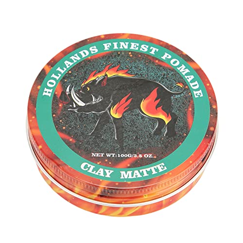 Natural Hair Pomade Wax - 100g Long Lasting Styling Cream for All Hair Types | Nourishing & Strong Hold for Salon & Home Use | Perfect for Men's Grooming, Styling & Hair Care