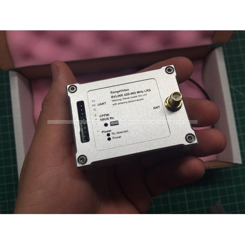 RVLINK 430MHz UHF Long Range System (LRS) - Professional Remote Control Solution for Drones, RC Cars, and Robotics | Ideal for Outdoor Adventures, Racing, and DIY Projects