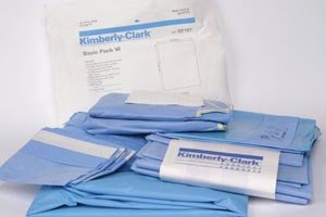 Halyard 88161 Basic Drape Case VI - Pack of 7 Disposable Medical Drapes | Sterile Surgical Drape for Hospitals, Clinics & Medical Procedures