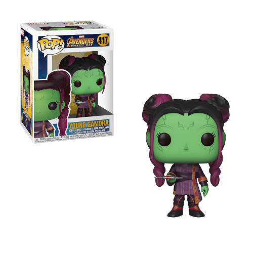 Funko Pop! Avengers Infinity War: Young Gamora #417 Collectible Vinyl Figure - Perfect for Marvel Fans, Display & Gift Giving