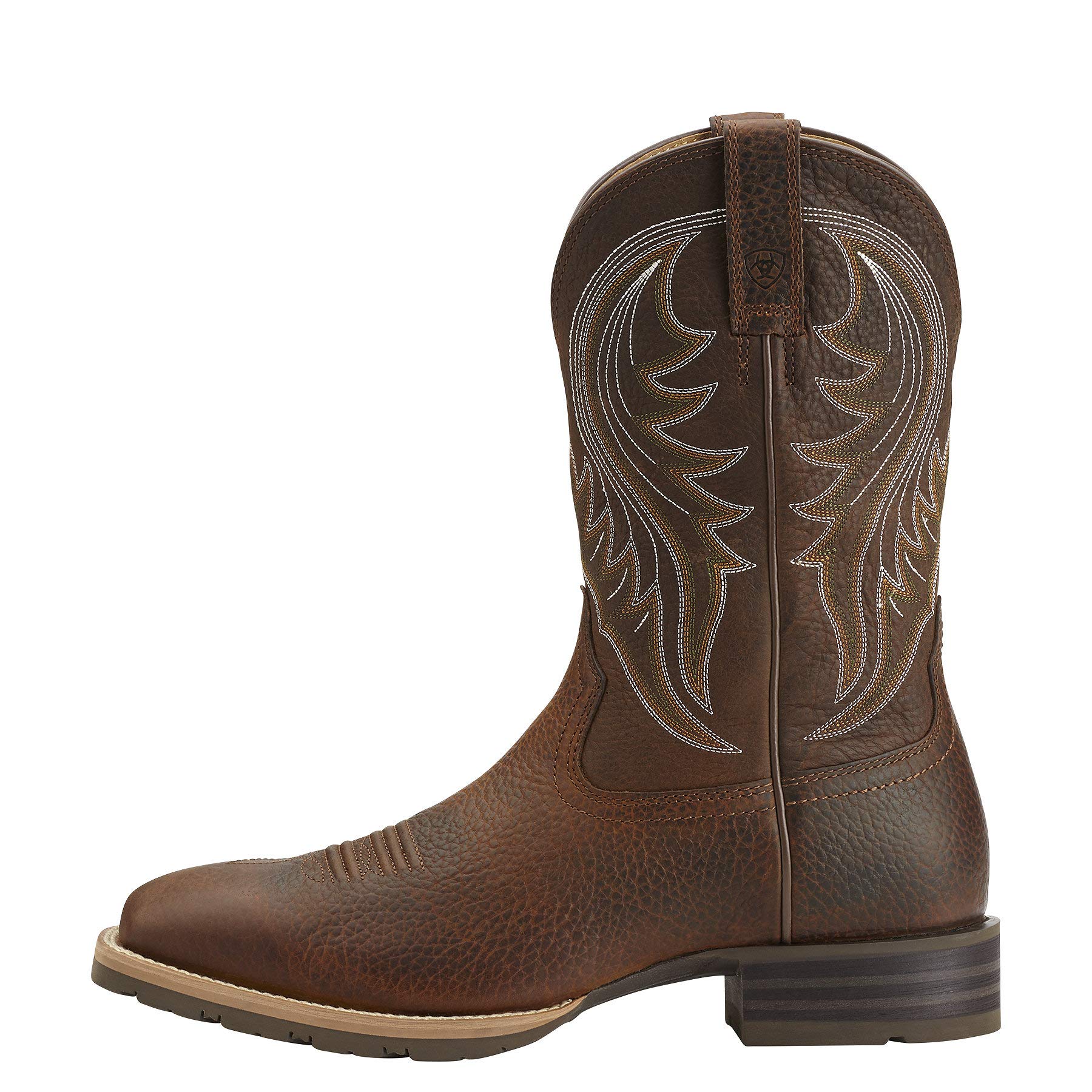 Ariat Men's Hybrid Rancher Western Boot - Comfortable Cowboy Boots for Work & Riding | Durable Leather Work Boots for Ranch, Farm & Outdoor Activities