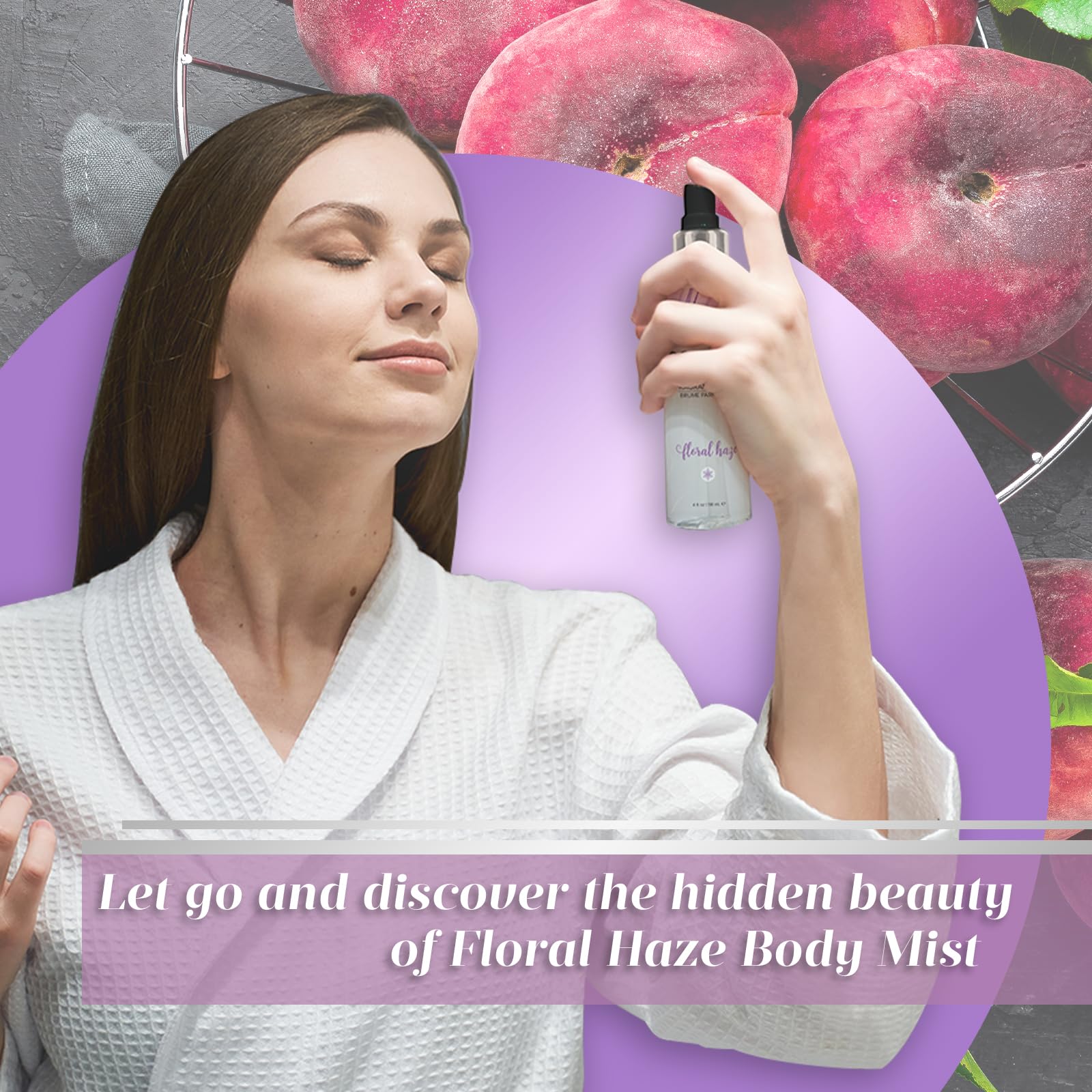 Coochy Fragrance Body Mist for Women - Floral Haze Scented Perfume & Body Spray, 4 oz | Daily Use & Great Gift Idea for Her | Perfect for Work, Date Night & Special Occasions