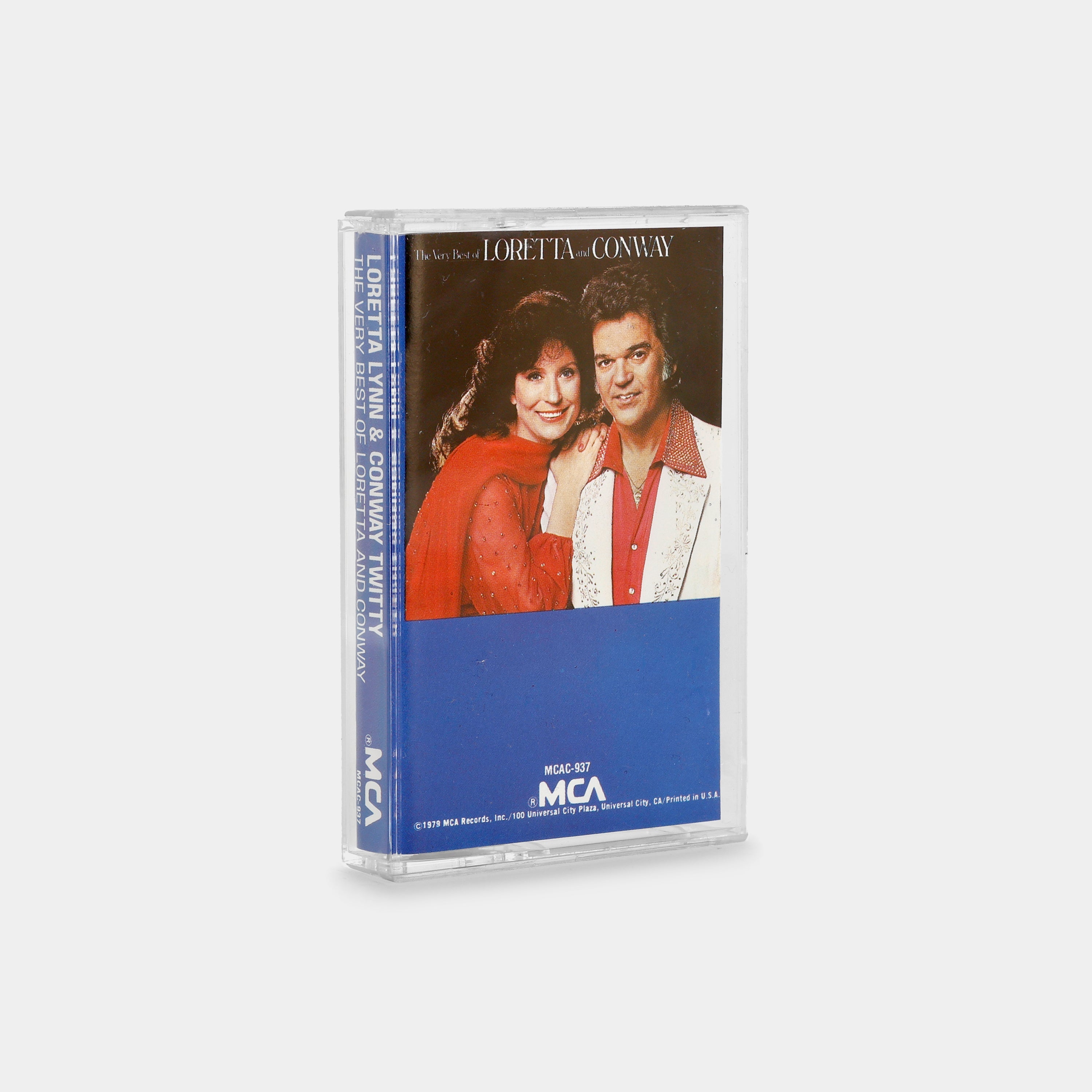 Conway Twitty & Loretta Lynn Greatest Hits Cassette Tape - Classic Country Music Duets for Car, Home & Vintage Audio Collections
