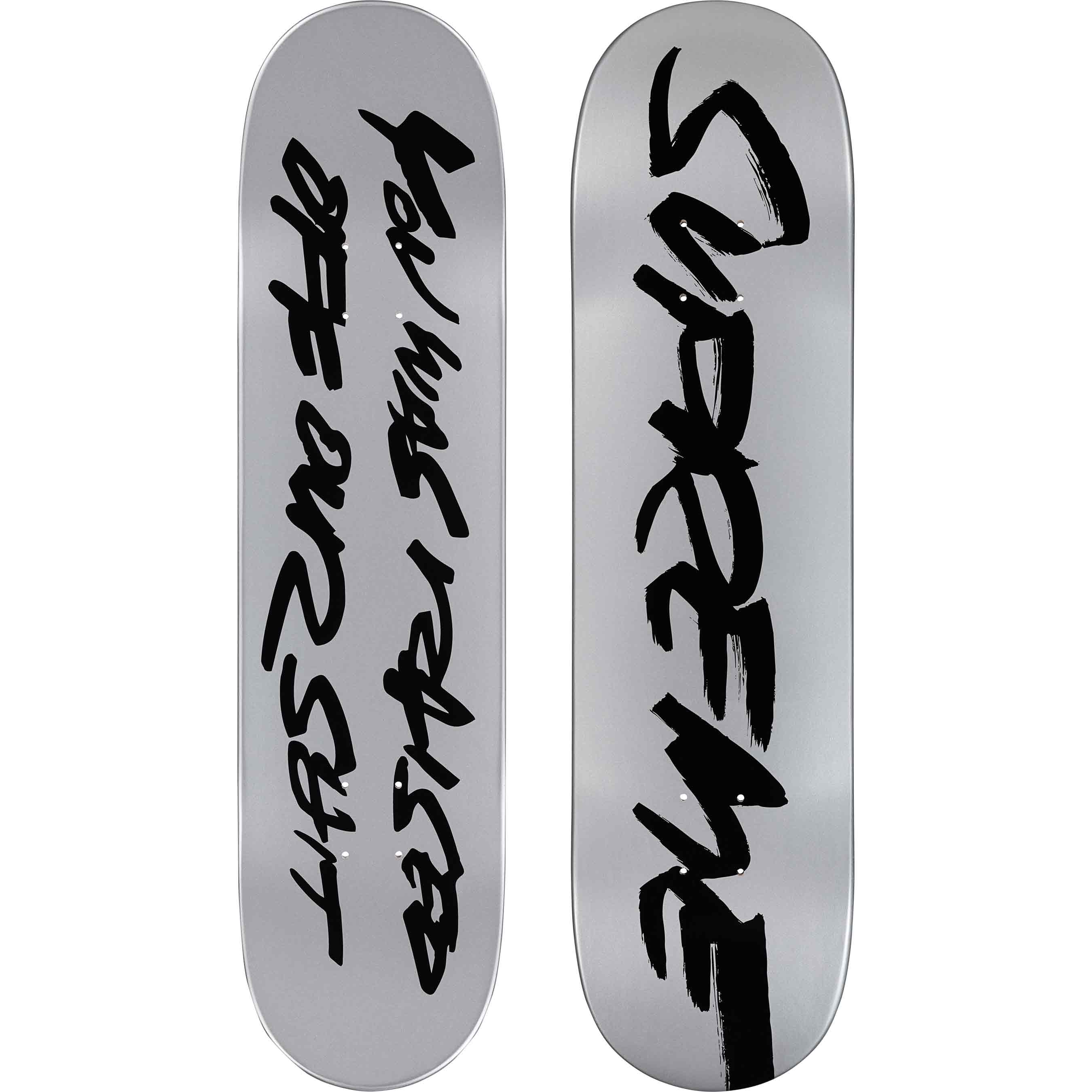 Supreme Futura Skateboard Deck - Grey Professional Skateboard for Street & Park Riding - Perfect for Skaters & Collectors