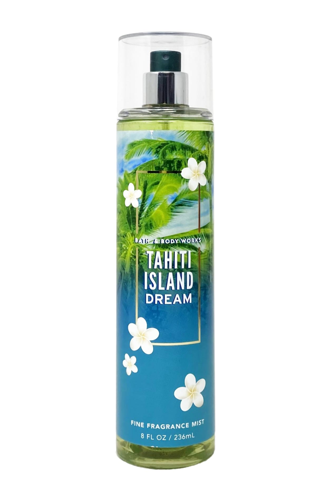 Bath & Body Works Tahiti Island Dream 2-Piece Gift Set - Sea Breeze Bar Soap & Body Wash with Fragrance Mist - Full Size Tropical Scent for Relaxation & Spa Day