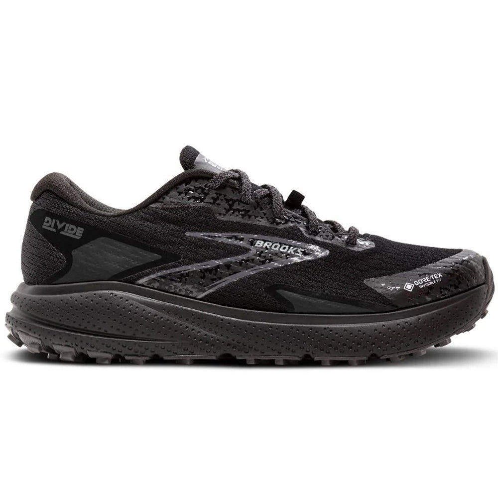 Men's Brooks Divide 5 GTX Waterproof Trail Running Shoes - Lightweight Hiking & Outdoor Adventure Footwear for Men
