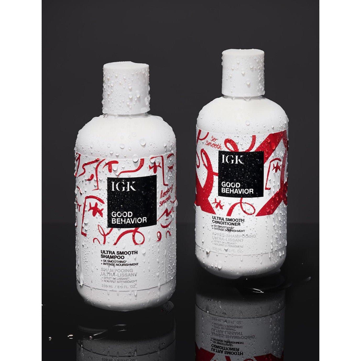 Good Behavior Shampoo and Conditioner Set - Sulfate-Free Hair Care Duo for Smooth & Shiny Hair - Perfect for Daily Use & Color-Treated Hair