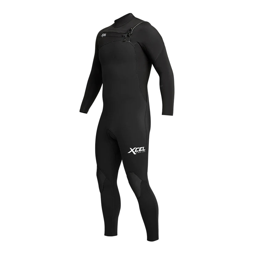 **Men's 3/2mm Full Wetsuit with Front Zip - Scuba Diving, Surfing & Water Sports Gear**