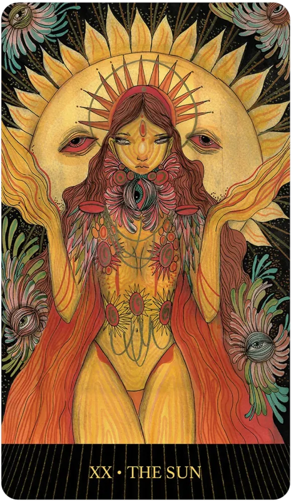 Mind's Eye Tarot Deck - Premium 78-Card Divination Set with Guidebook for Beginners & Professionals | Perfect for Spiritual Guidance, Meditation & Psychic Readings