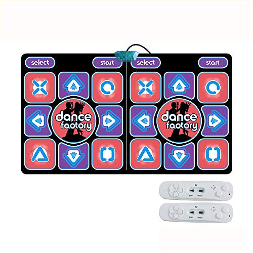 MLAH Dancing Carpet Family Game - Interactive Yoga Fitness Plaid Rug for Living Room, Kids' Entertainment & Family Fun Activities
