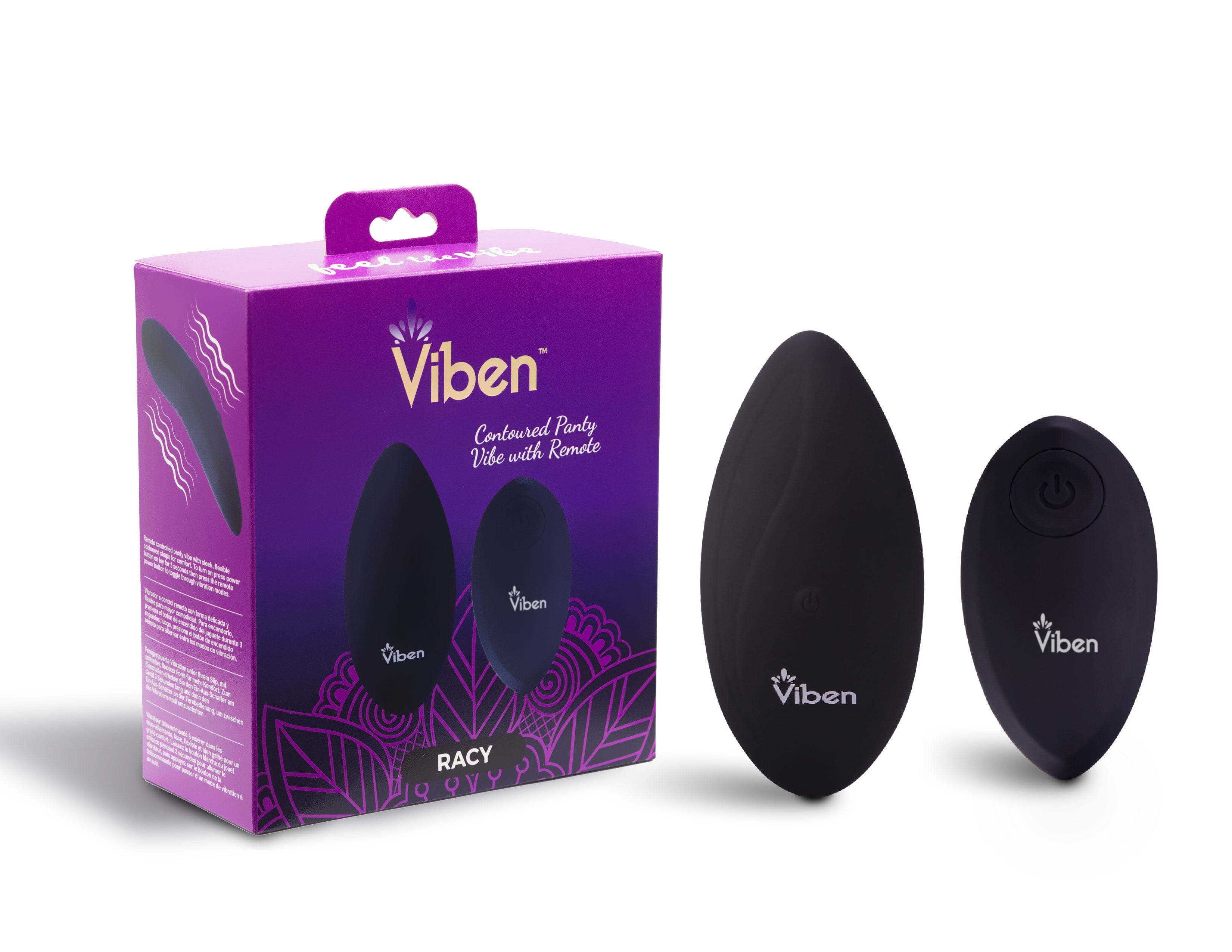 10-Function Remote Control Panty Vibrator - Black | Discreet & Powerful for Couples Play, Long-Distance Romance & Solo Pleasure