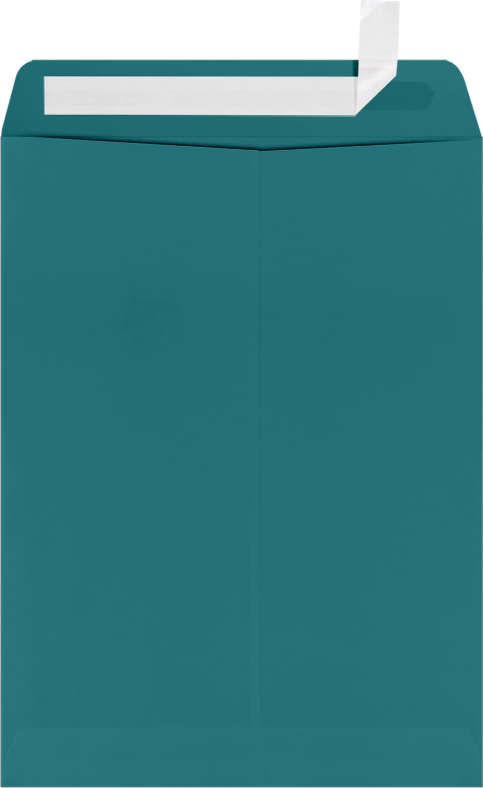 Premium LUXPaper 9 x 12 Open End Envelopes - Self-Seal Peel & Press Closure, Teal Color, 80lb Text Weight (Pack of 1,000) - Perfect for Business Mailings, Wedding Invitations & Office Correspondence
