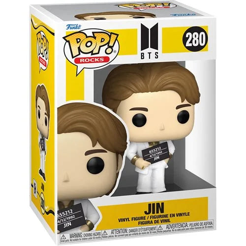 BTS Butter Jin Pop! Vinyl Figure #280 - K-Pop Collectible for BTS Fans, Perfect for Display & Gifts