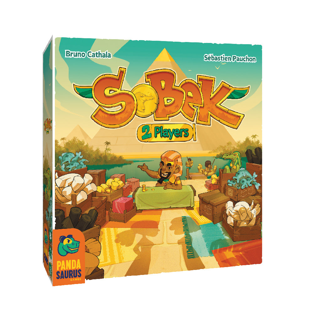 Sobek 2 Player Board Game - Strategy Tabletop Game for Adults & Families - Perfect for Game Nights, Parties & Family Bonding Activities
