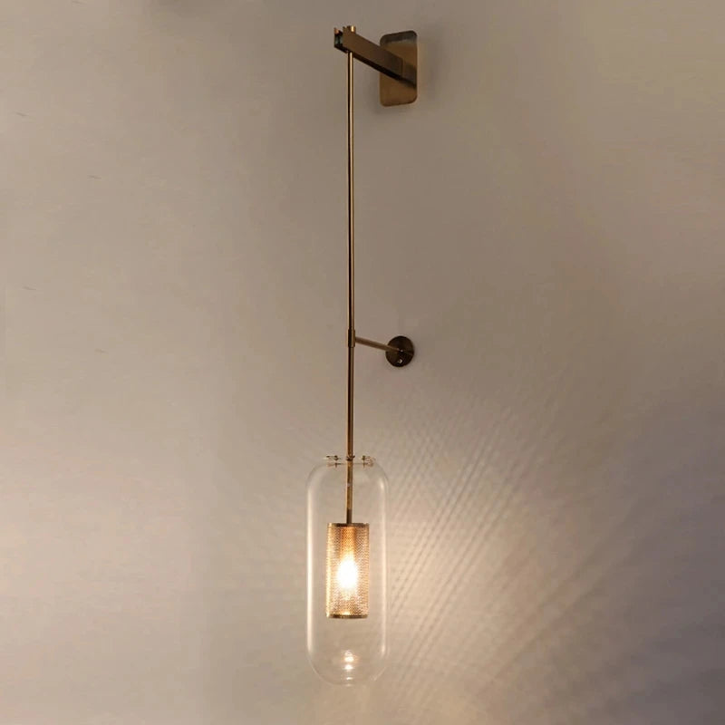 Modern LED Wall Sconce Light Fixture - Adjustable Dimmable Indoor/Outdoor Lighting for Living Room, Bedroom, Patio & Hallway - Sleek Contemporary Design with Warm White Light