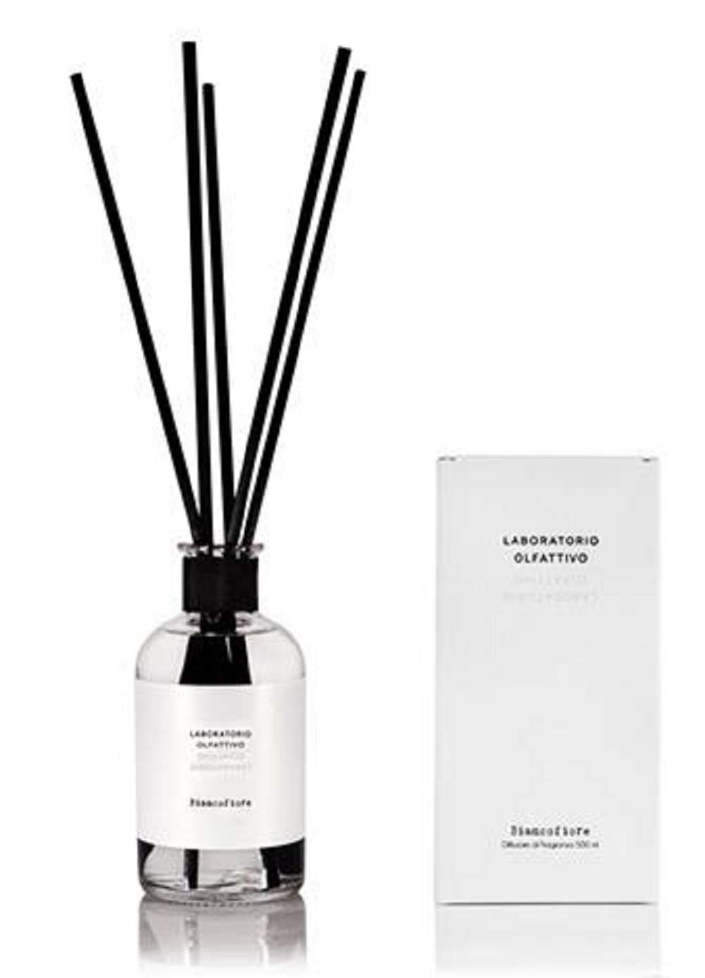 Biancofiore White Flower Reed Diffuser 500ml - Premium Home Fragrance Oil for Living Room, Bedroom & Bathroom Aromatherapy
