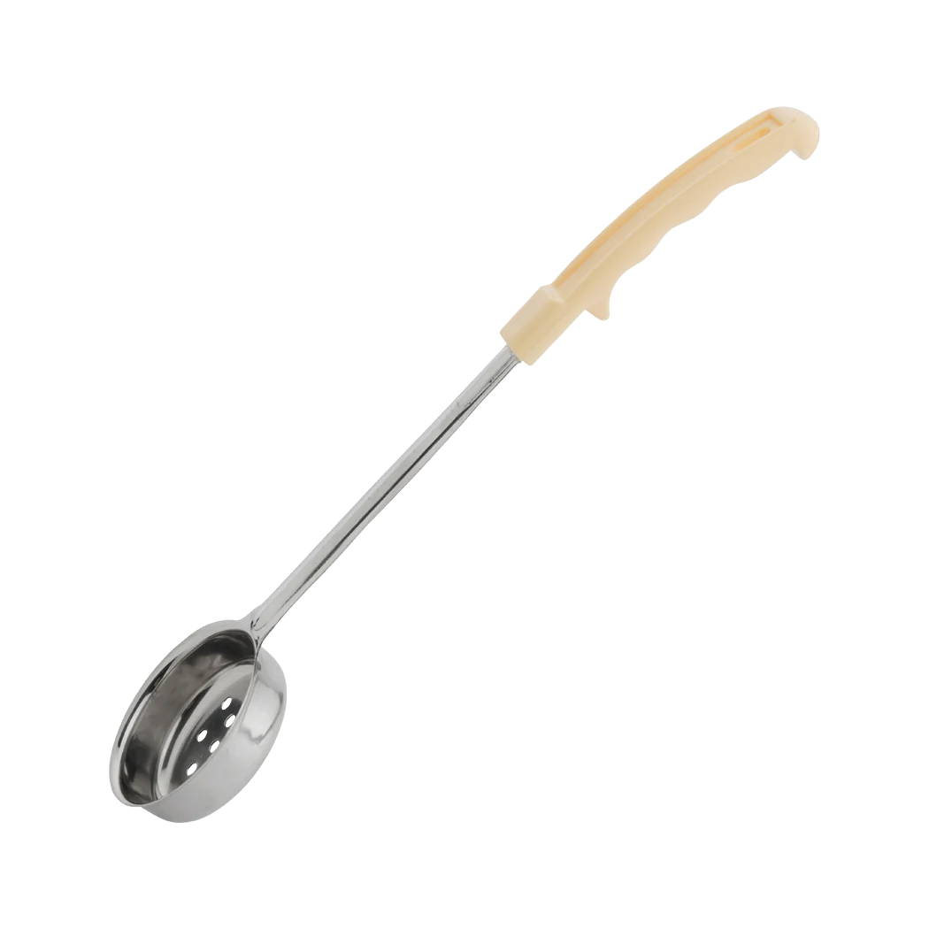 Browne 57 57451 5 oz Perforated Portioner with Yellow Handle - Perfect for Food Prep, Portion Control & Commercial Kitchens