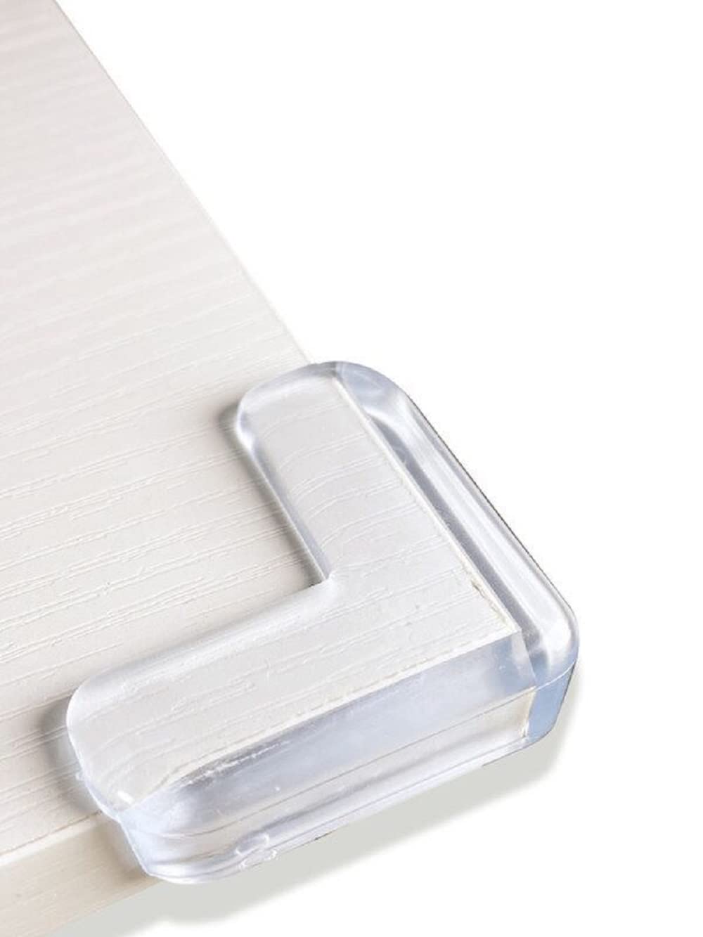Baby Corner Protectors - 10 Pack Clear Soft Safety Bumpers for Furniture, Tables & Desks | Child Proofing Guards Against Sharp Corners | Perfect for Nursery, Playroom & Home Childproofing