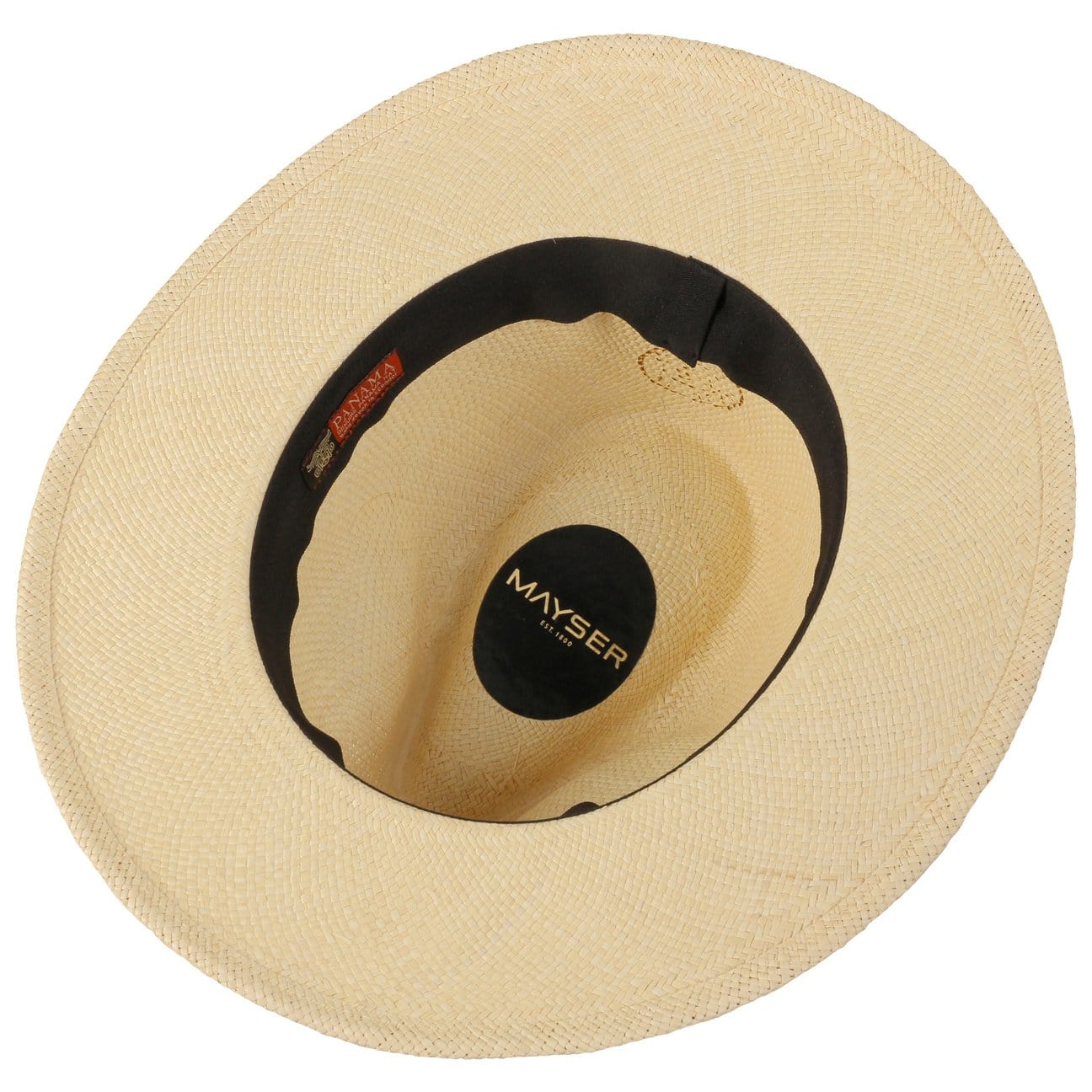 Menton Panama Straw Hat by Mayser - Lightweight Summer Hat for Women & Men, Breathable Sun Protection for Beach, Travel & Outdoor Activities