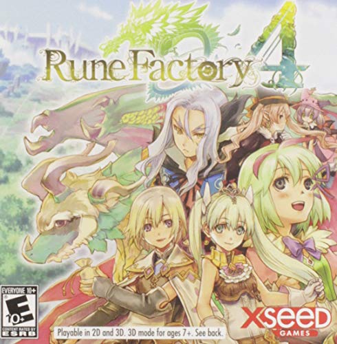 Rune Factory 4 Special - Nintendo 3DS Game | Farming Simulation & RPG Adventure | Perfect for Home Entertainment & Travel Gaming