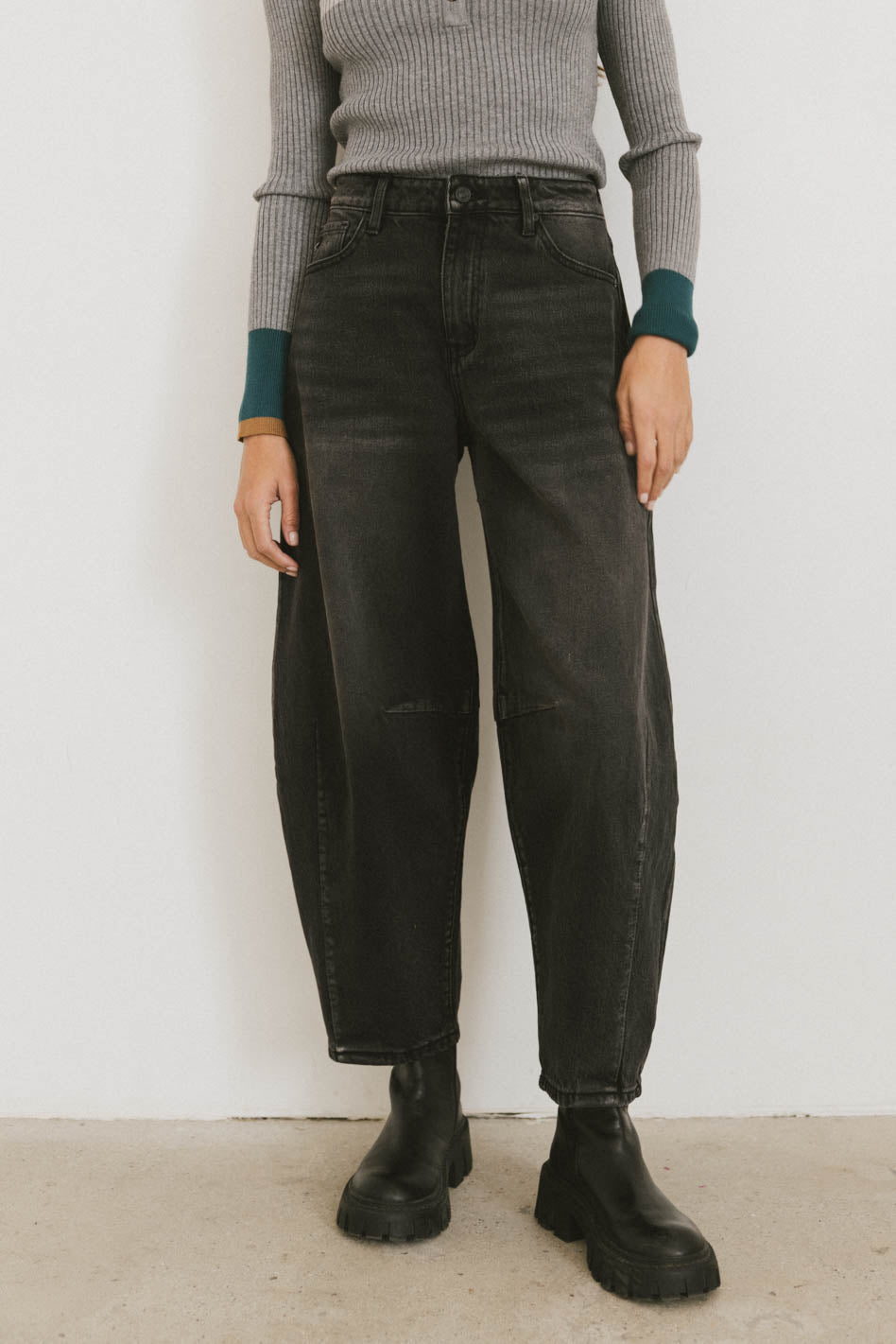 Lex Barrel Jeans for Men - Classic Black Denim Pants | Slim Fit, Comfortable & Stylish | Perfect for Casual Wear, Office & Night Out | FINAL SALE