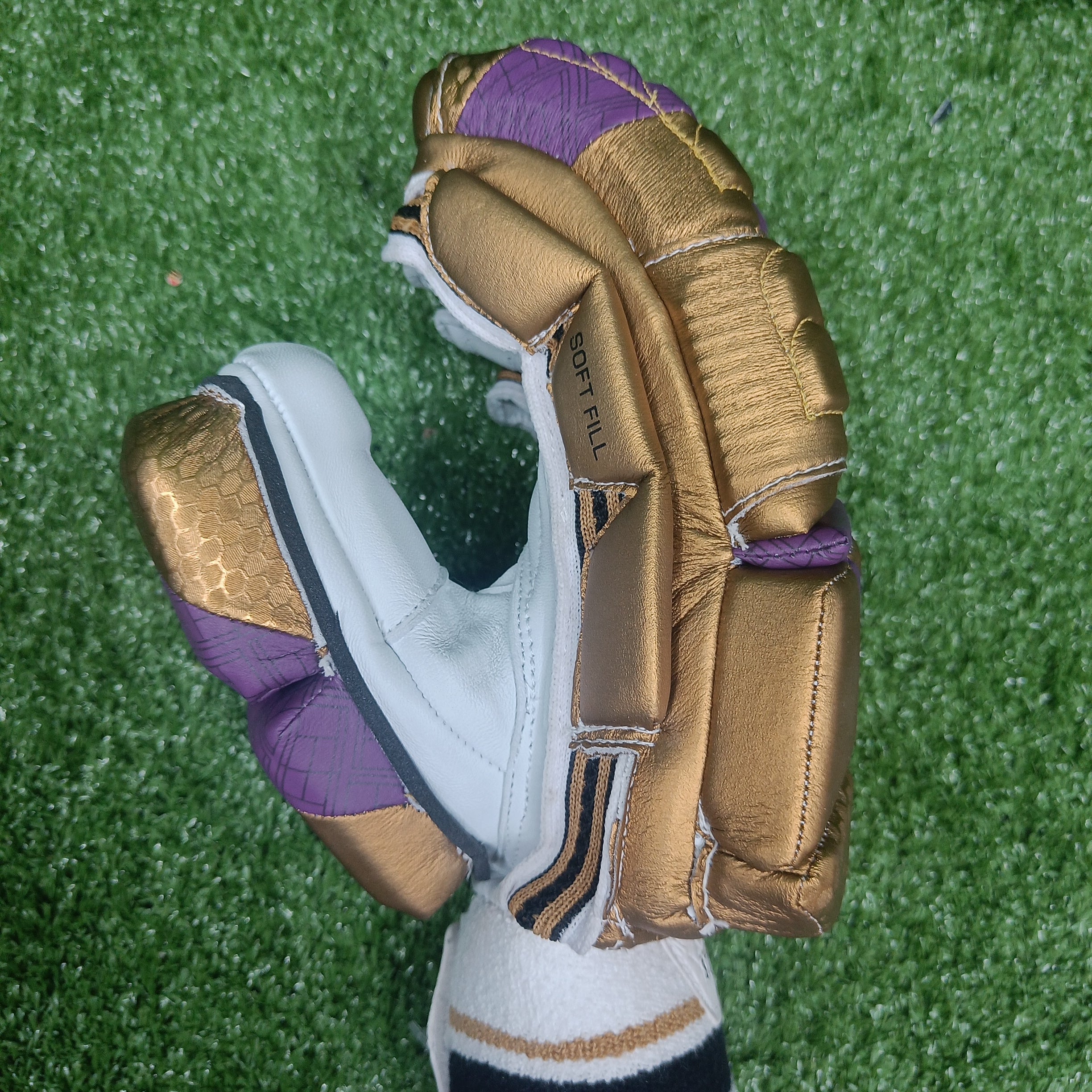 SS Super Test Kolkata Knight Riders IPL Cricket Batting Gloves - Professional Cricket Gloves for Men & Women - Perfect for Training, Matches & Tournaments