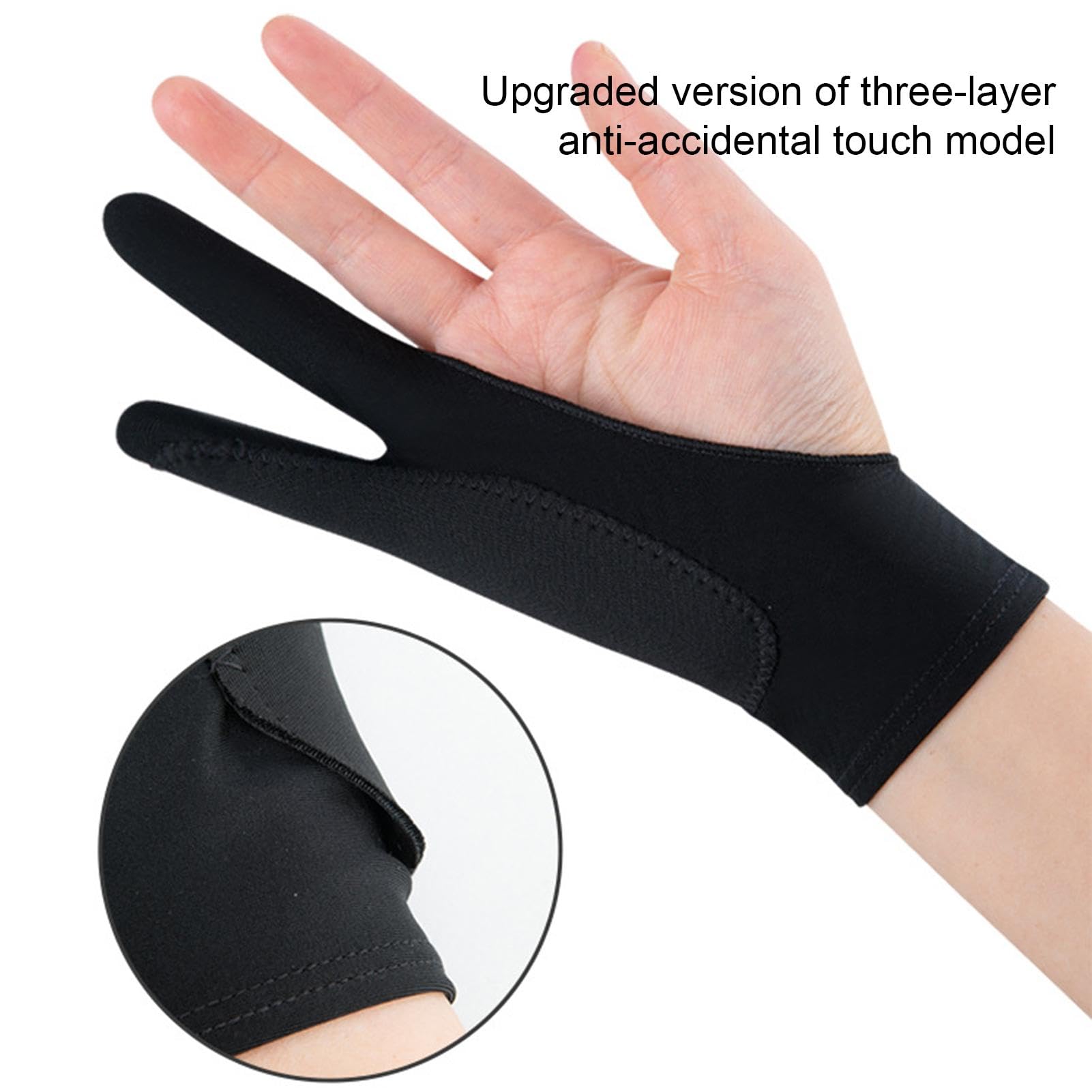 Drawing Gloves for Graphic Design, Tablet & Monitor Use - Breathable Sketching Gloves for Painting, Digital Art & Creative Work - Perfect for Artists, Illustrators & Designers