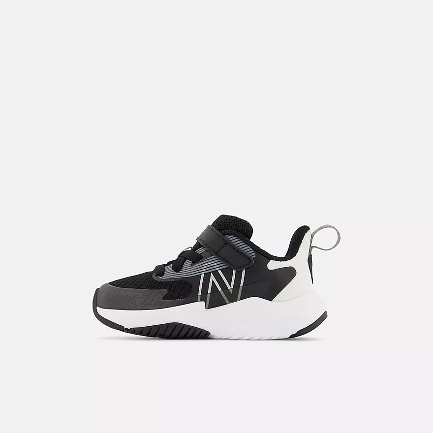 New Balance Black Rave Run v2 Toddler Sneakers - Lightweight Running Shoes for Kids with Cushioned Comfort - Perfect for Playground, Preschool & Everyday Adventures