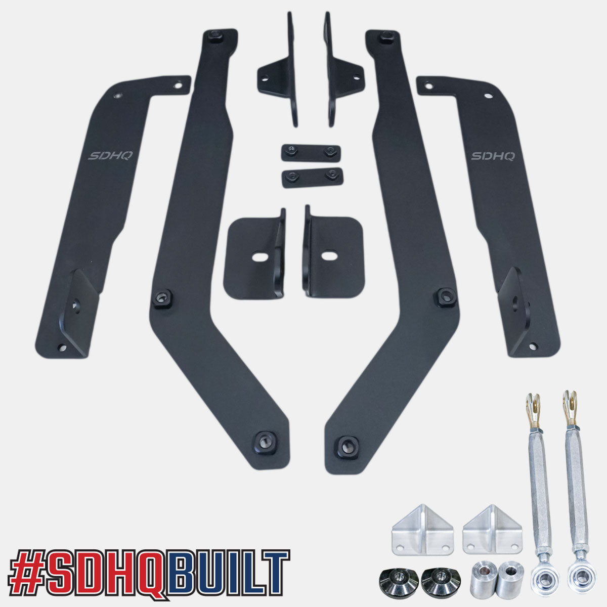 SDHQ Built Hidden Bedside Support System for 2021-2024 Ram 1500 TRX | Heavy-Duty Off-Road Truck Bed Reinforcement | Perfect for Overlanding & Towing