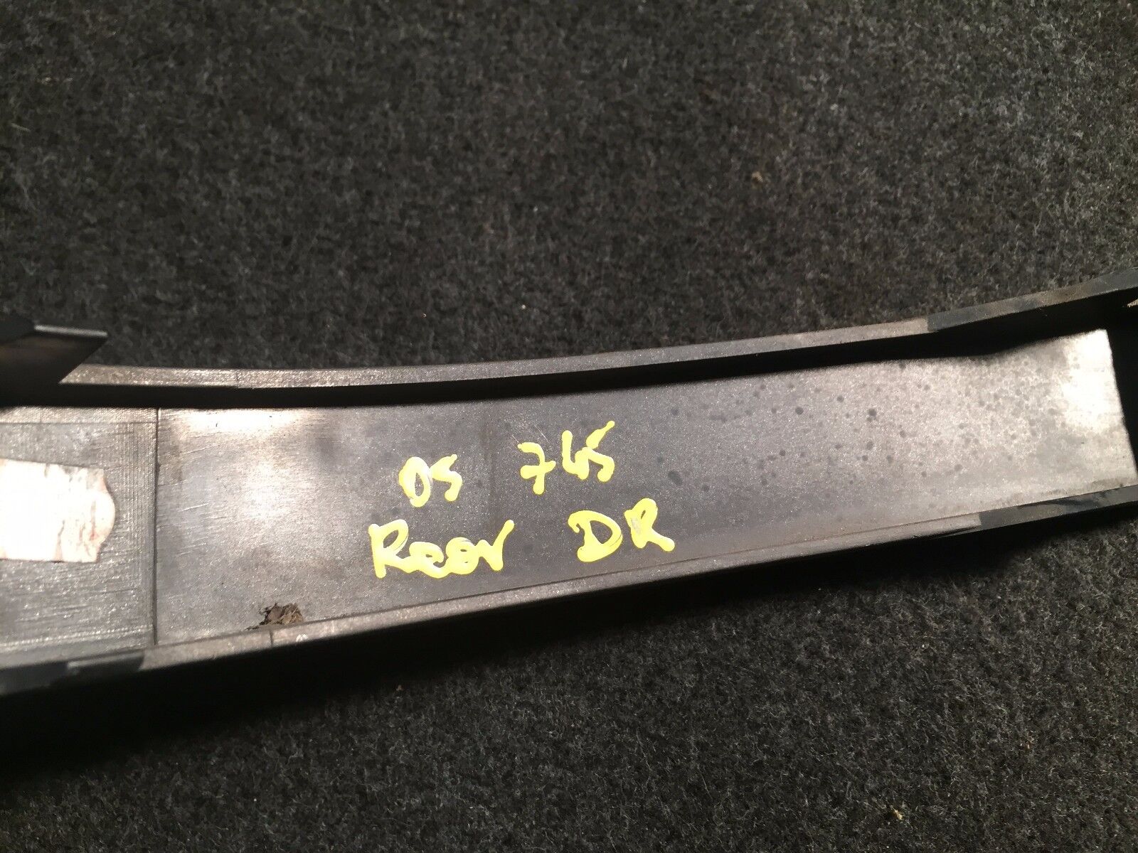 2002-2005 BMW E65 Left Rear Tail Light Trim Molding - Genuine OEM Part for 7 Series Sedan | Perfect for Restoration & Customization Projects
