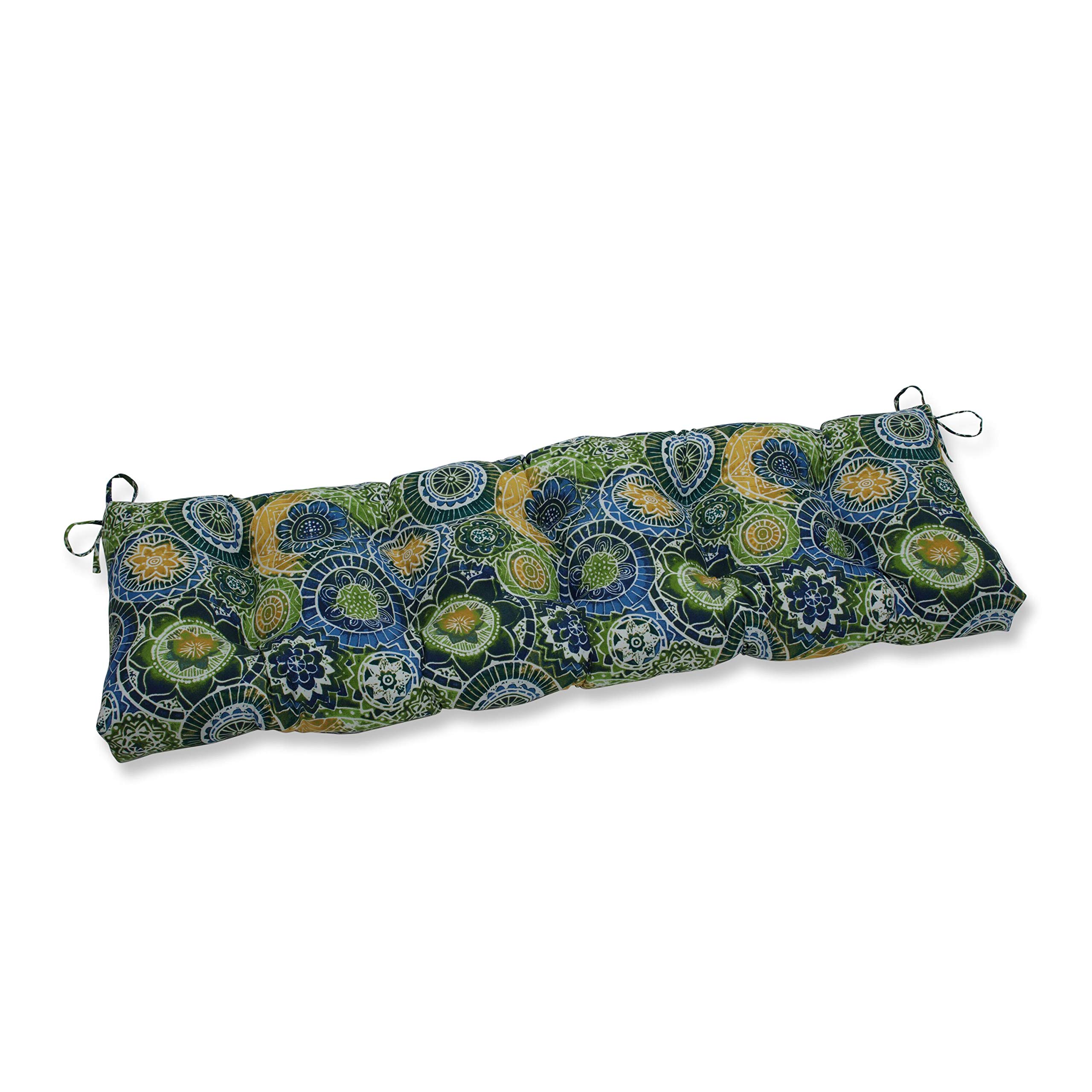 Pillow Perfect Omnia Lagoon Tufted Bench & Swing Cushion - 56