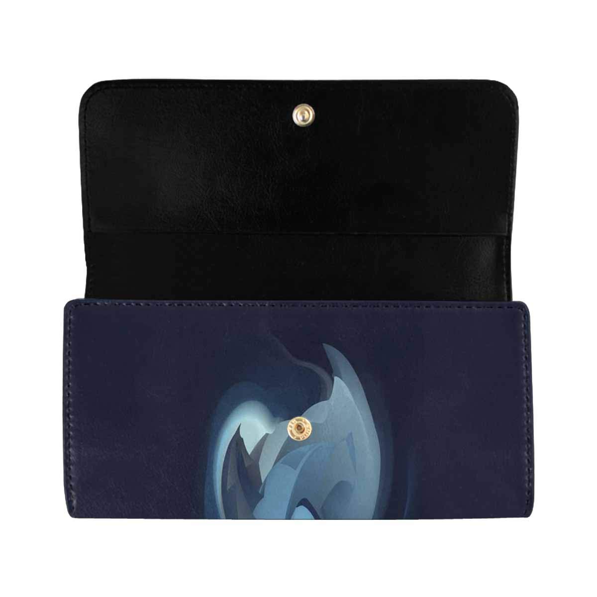 Floral Women's Trifold Clutch Purse - Card Holder Handbag for Parties & Travel