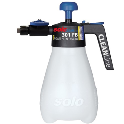 Solo CLEANLine 301 FB One-Hand Foaming Sprayer - 1.25L (42oz) Heavy Duty Cleaning Bottle for Kitchen, Bathroom & Car Detailing | Ergonomic Design for Easy Use