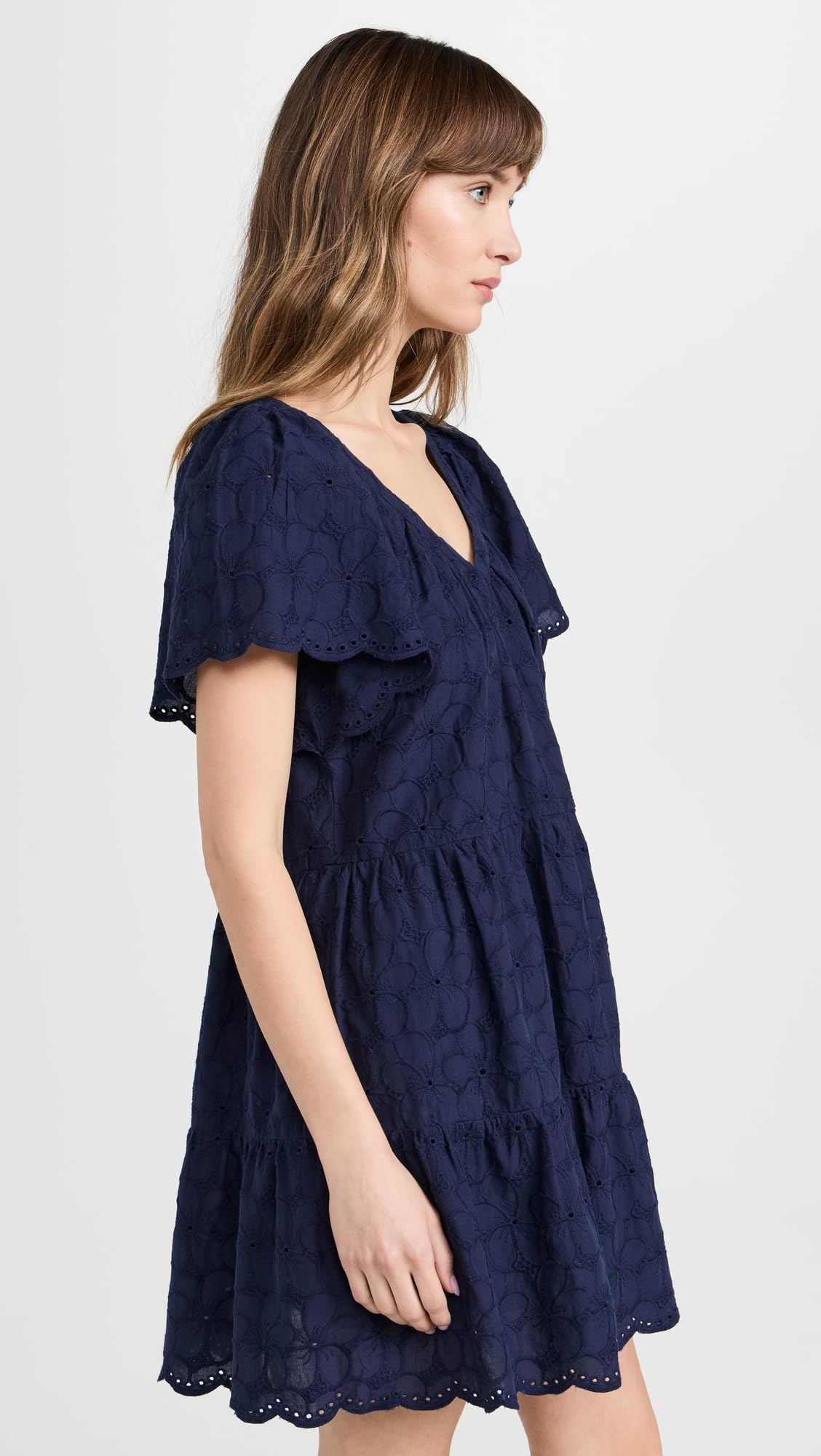 Velvet Women's Wynette Dress - Elegant Long Sleeve Midi Dress for Fall & Winter, Perfect for Parties, Weddings & Holiday Events