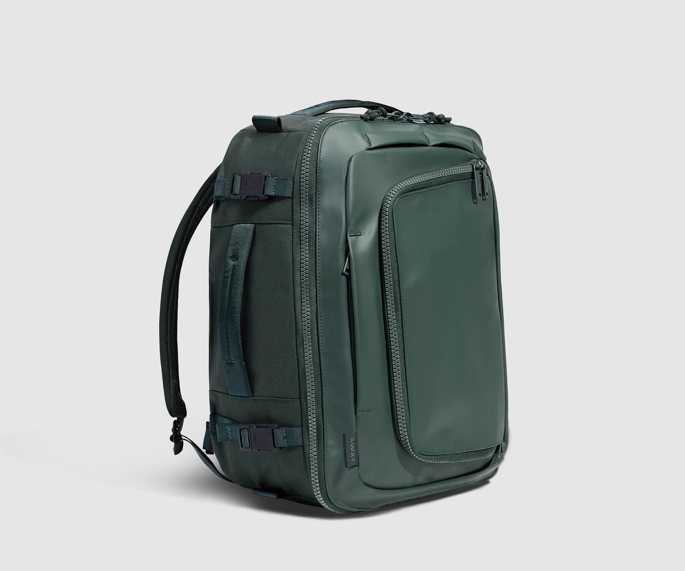 25L Active Convertible Backpack - Forest Green Water-Resistant Hiking & Travel Daypack for Outdoor Adventures & Commuting