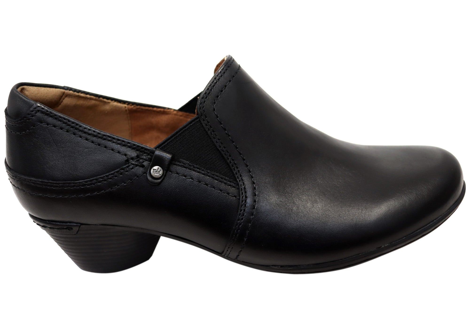 Cobb Hill Laurel Shootie Women's Comfortable Leather Low Heel Shoes for Work, Office & Everyday Wear